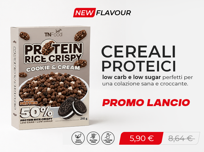 Protein Rice Crispy Cookie & Cream